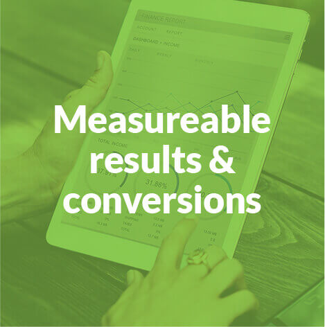 Measurable results & conversions